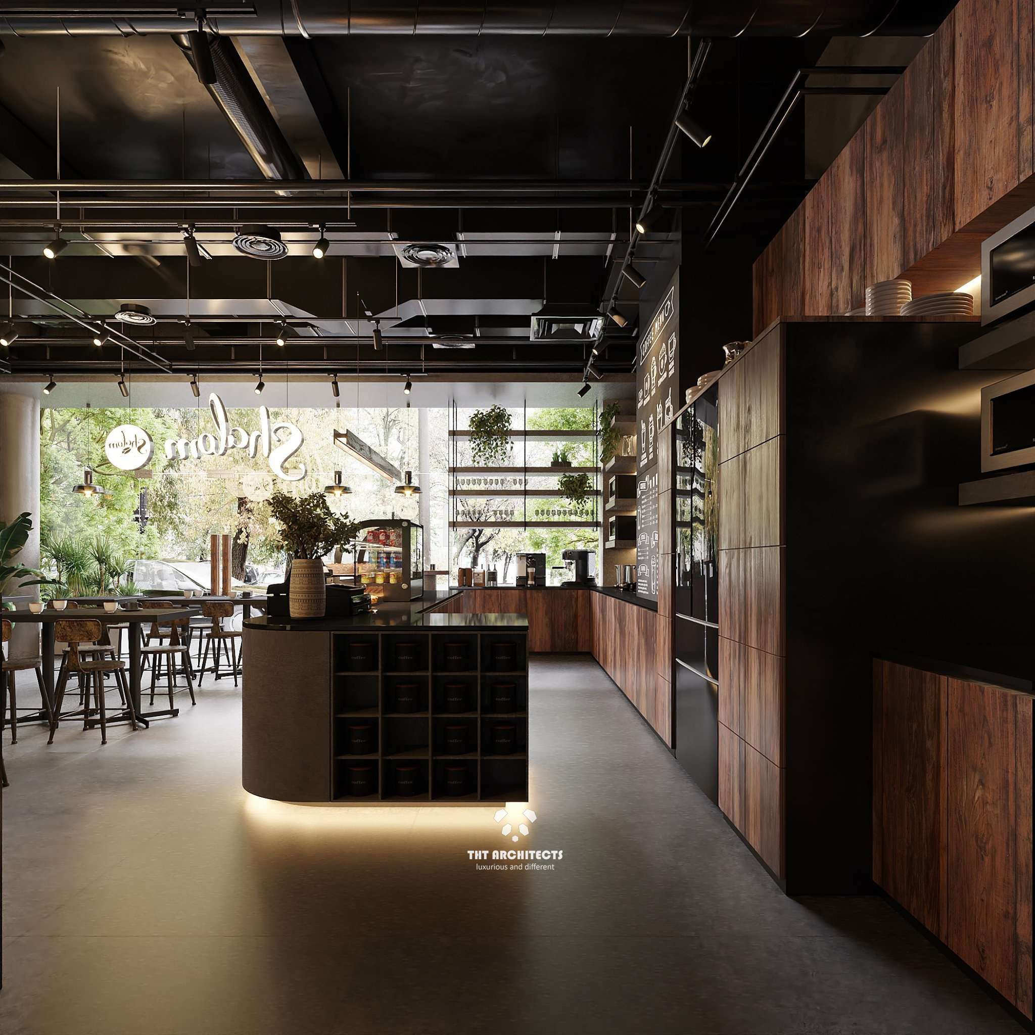 tht arichitects - Cafe Shalom - VIEW 7